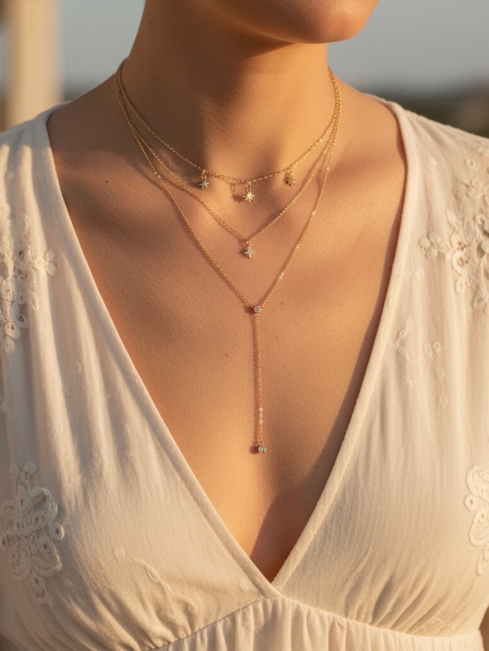 "Match Made in Heaven" Star Celestial Necklace - Picture 2 of 7